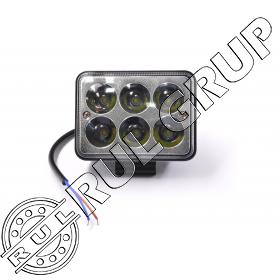 LAMPA PROIECTOR 6 LED-URI 10-90V 18W UNGHI RAD.30 BK69011S 